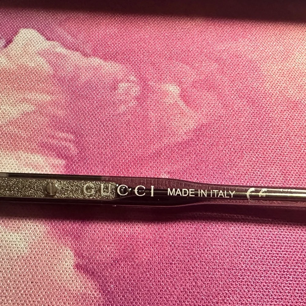 Gucci Eyeglasses (EUC; Gray/Silver)